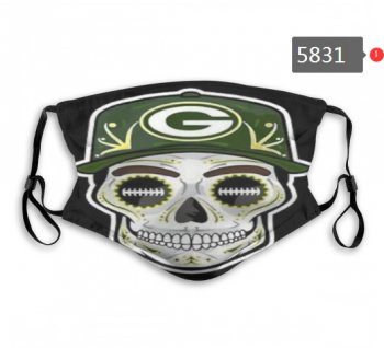 Packers Skull Mask with PM2.5 Filter Double Protection (4)