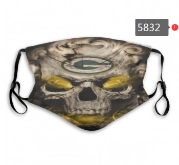 Packers Skull Mask with PM2.5 Filter Double Protection (5)