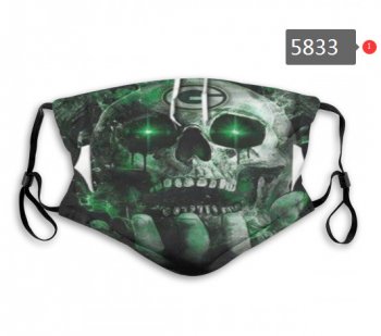 Packers Skull Mask with PM2.5 Filter Double Protection (6)