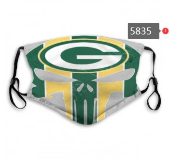 Packers Skull Mask with PM2.5 Filter Double Protection (8)