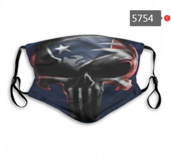 Patriots Skull Mask with PM2.5 Filter Double Protection (2)