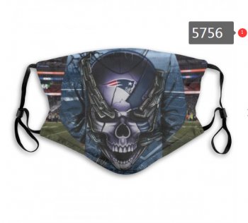 Patriots Skull Mask with PM2.5 Filter Double Protection (4)