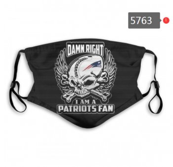 Patriots Skull Mask with PM2.5 Filter Double Protection (9)