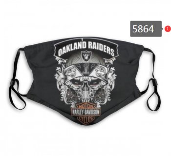 Raiders Skull Mask with PM2.5 Filter Double Protection (11)