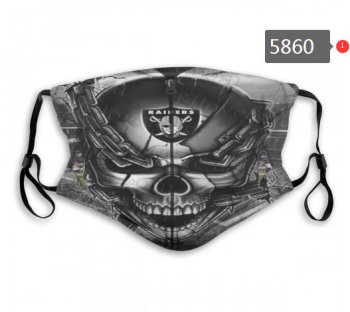 Raiders Skull Mask with PM2.5 Filter Double Protection (7)