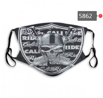 Raiders Skull Mask with PM2.5 Filter Double Protection (9)