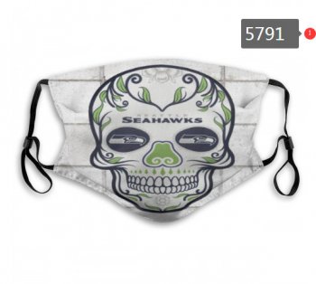 Seahawks Skull Mask with PM2.5 Filter Double Protection (1)