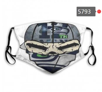 Seahawks Skull Mask with PM2.5 Filter Double Protection (3)