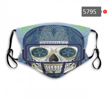 Seahawks Skull Mask with PM2.5 Filter Double Protection (5)