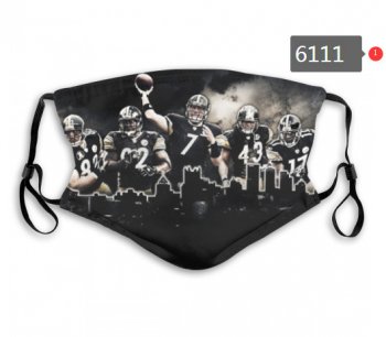 Steelers PM2.5 Mask with Filter Double Protection