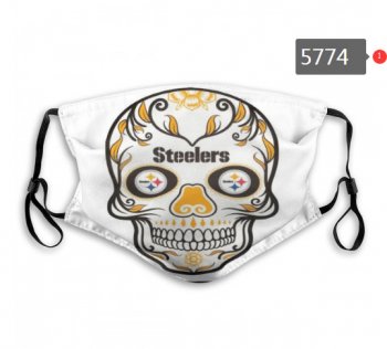 Steelers Skull Mask with PM2.5 Filter Double Protection (4)