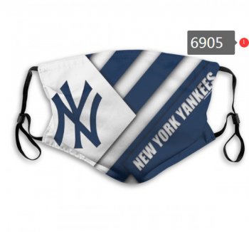 Yankees PM2.5 Mask with Filter Double Protection (4)