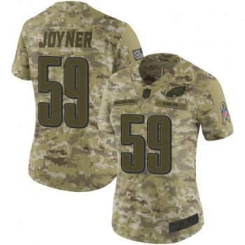 Women's Seth Joyner Philadelphia Eagles 2018 Salute to Service Jersey - Limited Camo