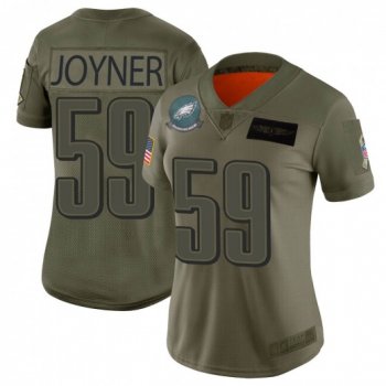 Women's Seth Joyner Philadelphia Eagles 2019 Salute to Service Jersey - Limited Camo