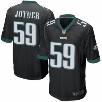 Men's Seth Joyner Philadelphia Eagles Alternate Jersey - Game Black