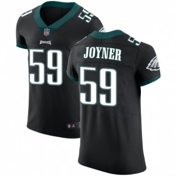 Men's Seth Joyner Philadelphia Eagles Alternate Vapor Untouchable Jersey - Elite Black