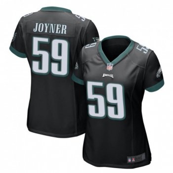 Women's Seth Joyner Philadelphia Eagles Alternate Jersey - Game Black