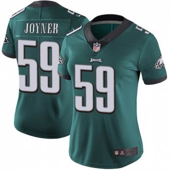 Women's Seth Joyner Philadelphia Eagles Midnight Team Color Vapor Untouchable Jersey - Limited Green