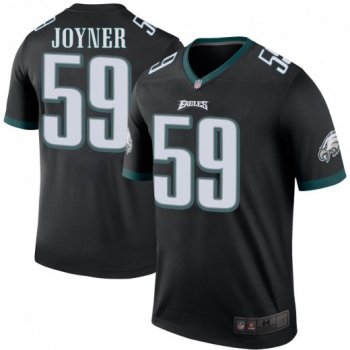 Men's Seth Joyner Philadelphia Eagles Color Rush Jersey - Legend Black