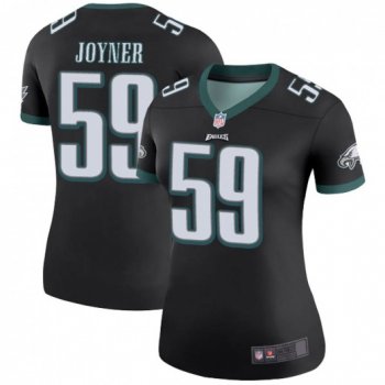 Women's Seth Joyner Philadelphia Eagles Color Rush Jersey - Legend Black