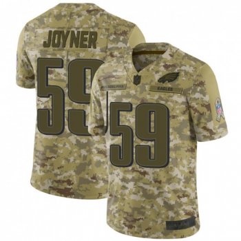 Men's Seth Joyner Philadelphia Eagles 2018 Salute to Service Jersey - Limited Camo