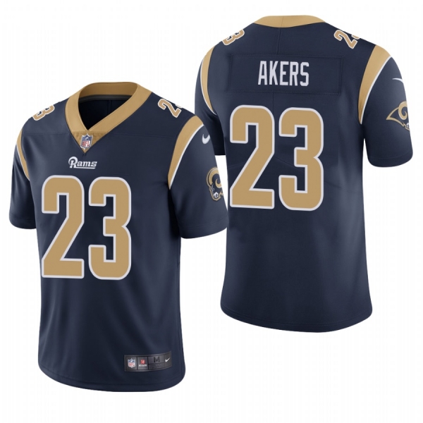 Cam Akers #23 Los Angeles Rams Navy 2020 NFL Draft Vapor Limited Jersey