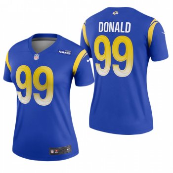 Women's Aaron Donald Los Angeles Rams Royal 2020 Legend Jersey