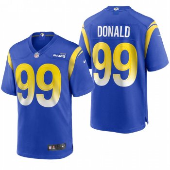 Aaron Donald #99 Los Angeles Rams Royal 2020 Game Jersey