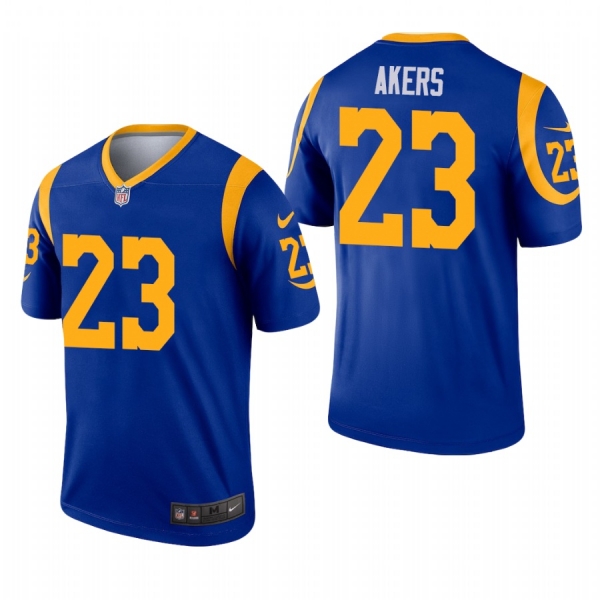 Cam Akers Los Angeles Rams Royal Legend Jersey 2020 NFL Draft