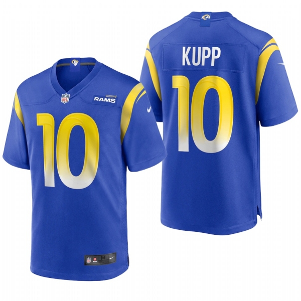 Cooper Kupp #10 Los Angeles Rams Royal 2020 Game Jersey