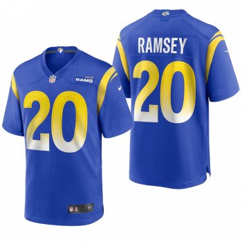 Jalen Ramsey #20 Los Angeles Rams Royal 2020 Game Jersey