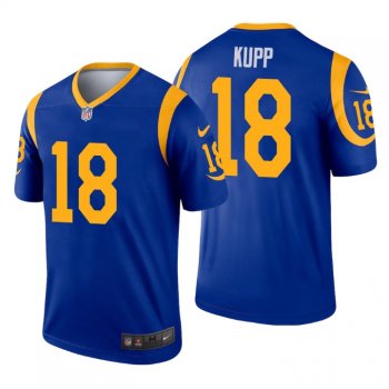 Men Cooper Kupp #18 Los Angeles Rams Legend Royal Jersey