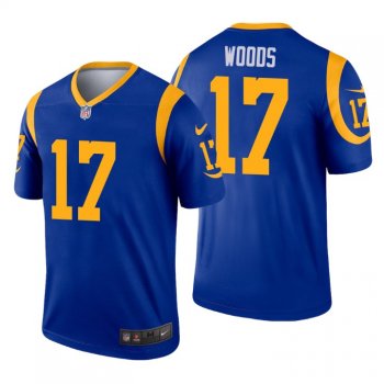 Men Robert Woods #17 Los Angeles Rams Legend Royal Jersey