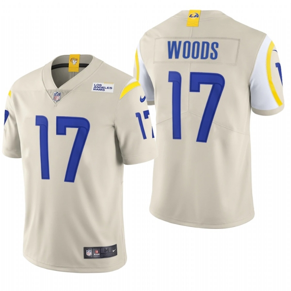 Robert Woods #17 Los Angeles Rams White 2020 Vapor Limited Jersey