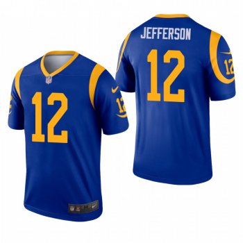 Van Jefferson Los Angeles Rams Royal Jersey 2020 NFL Draft