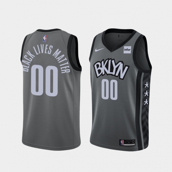 Custom Nets Social Justice BLM 2020 Jersey Statement