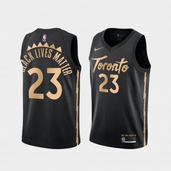 Fred VanVleet Raptors Social Justice BLM 2020 Jersey City