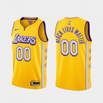 Custom Lakers Social Justice BLM 2020 Jersey City