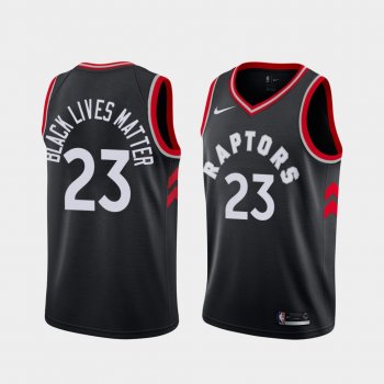 Fred VanVleet Raptors Social Justice BLM 2020 Jersey Statement