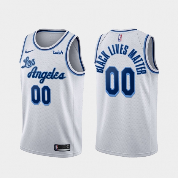 Custom Lakers Social Justice BLM 2020 Jersey Classic