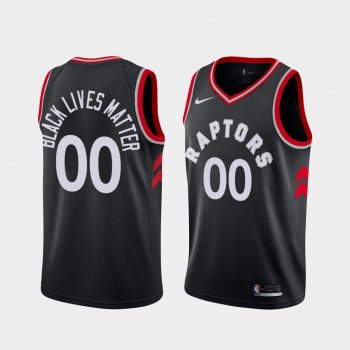 Custom Raptors Social Justice BLM 2020 Jersey Statement