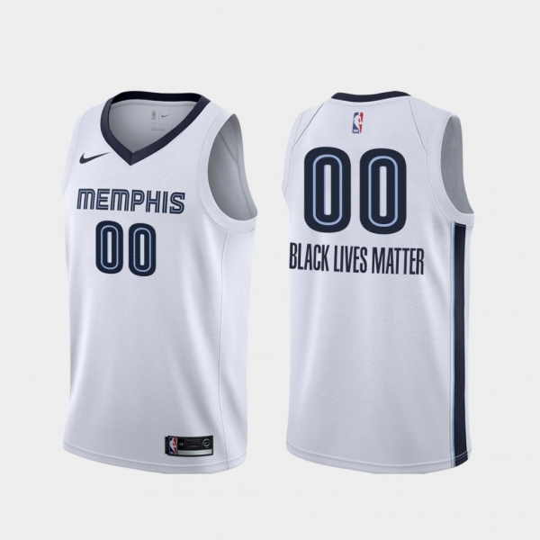 Custom Grizzlies BLM Jersey 2020 Social Justice Association