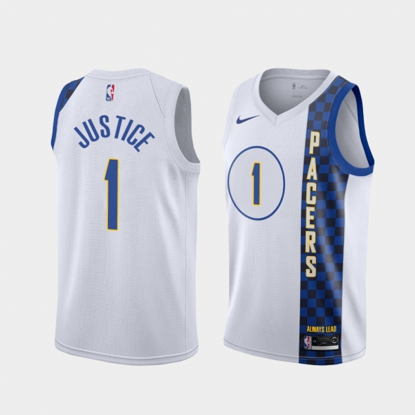 T.J. Warren Pacers Justice Jersey City Social Justice Collection