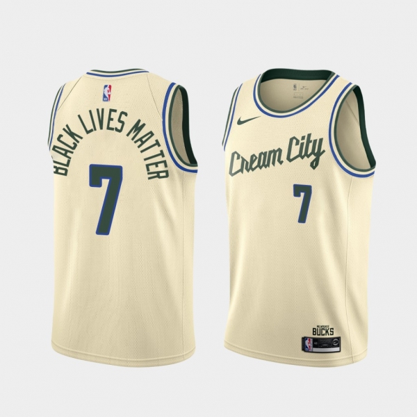 Ersan Ilyasova Bucks Social Justice BLM 2020 Jersey City