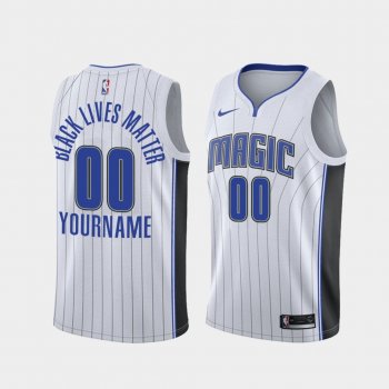 Orlando Magic Social Justice Custom White BLM Jersey - Association