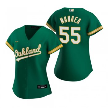 Women's Oakland Athletics Sean Manaea Nike Kelly Green 2020 Replica Alternate Jersey