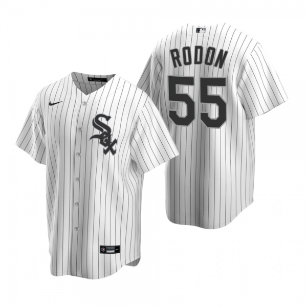 Men's Chicago White Sox Carlos Rodon Nike White Replica Home Jersey