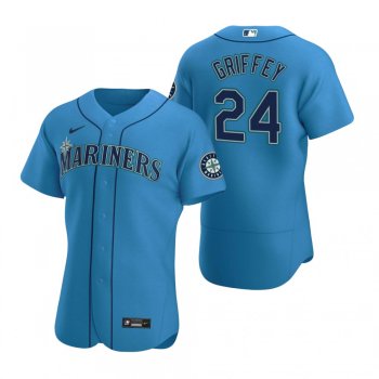 Men's Seattle Mariners Ken Griffey Jr. Nike Royal Authentic 2020 Alternate Jersey