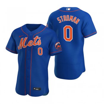 Men's New York Mets Marcus Stroman Nike Royal Authentic 2020 Alternate Jersey