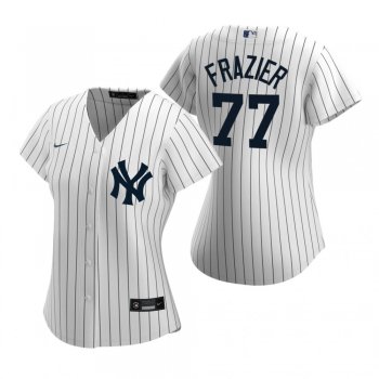 Women's New York Yankees Clint Frazier Nike White 2020 Replica Home Jersey